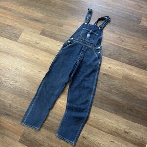 NWI Pointer Brand Bib Overalls Dark Denim Men's Sz‎ 30 USA Farmer Country